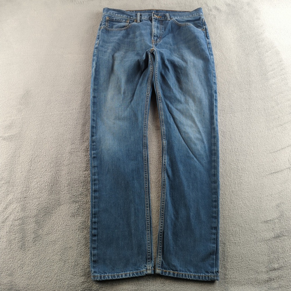 Levis 508 Jeans Mens 34x32* Blue Faded Regular‎ Tapered Denim Cotton Pants